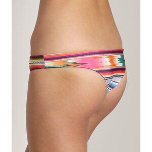 L*Space Bitsy Bikini Bottom in NAVAJO PRINT REVERSIBLE M BEACH POOL SWIM BOHO